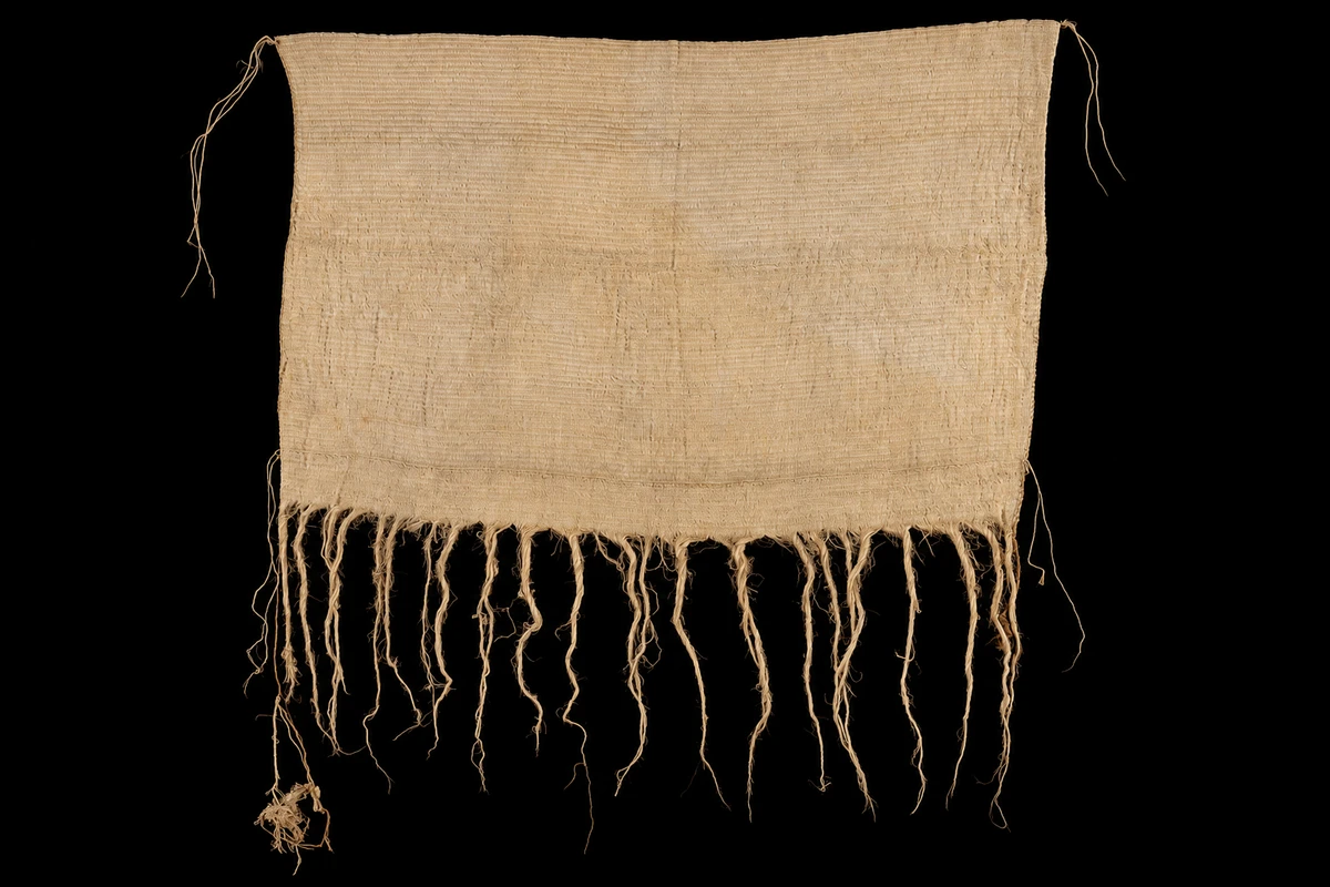 Kaitaka (cloak)，依据具体馆藏参考的AI视觉演绎